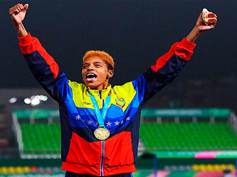 Venezolana Rojas logra oro y récord panamericano en salto ...